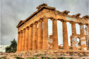 Details of Parthenon in Athens - Greece, an Architecture Photo by Leonid Andronov