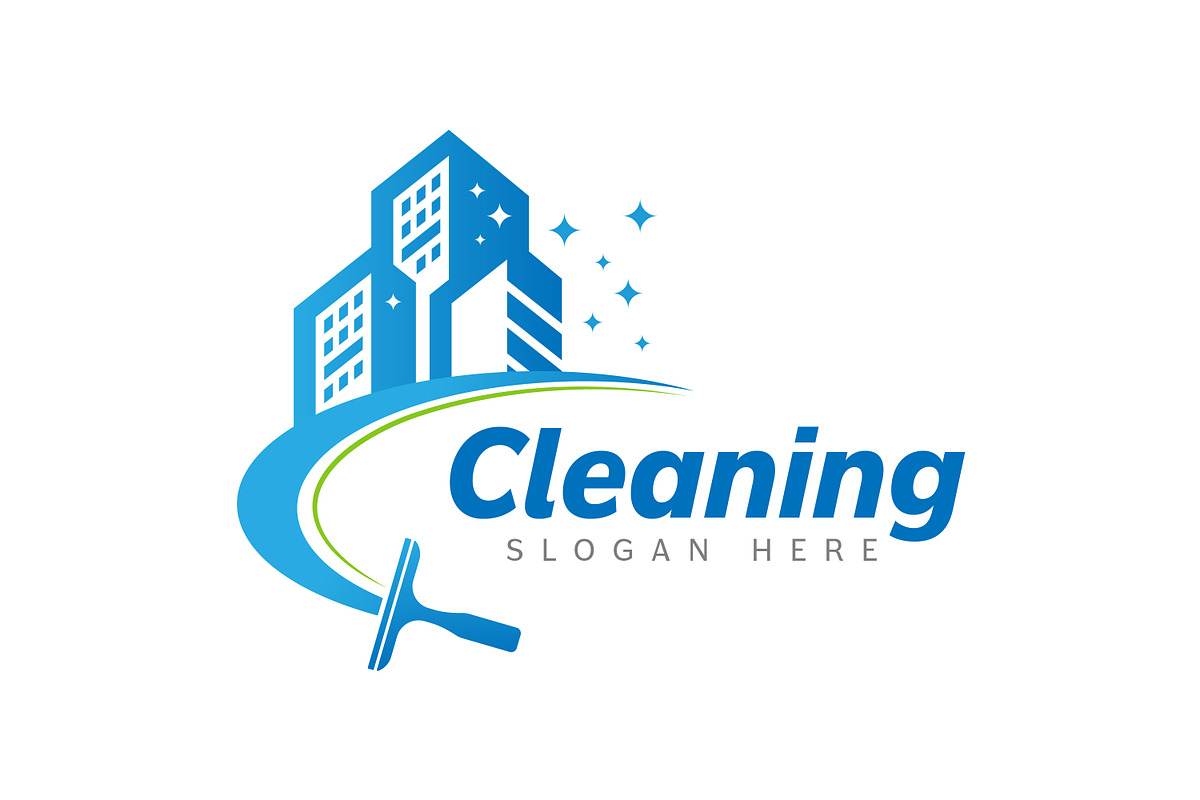 Cleaning Service Business Logo, a Branding & Logo Template by Distrologo