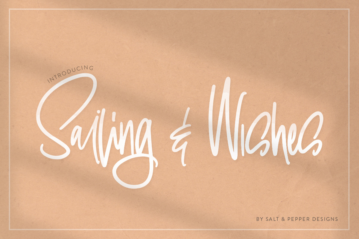 The Script Font Bundle - Vol 02, a Script Font by Salt & Pepper Designs (Photo 3 of 11)