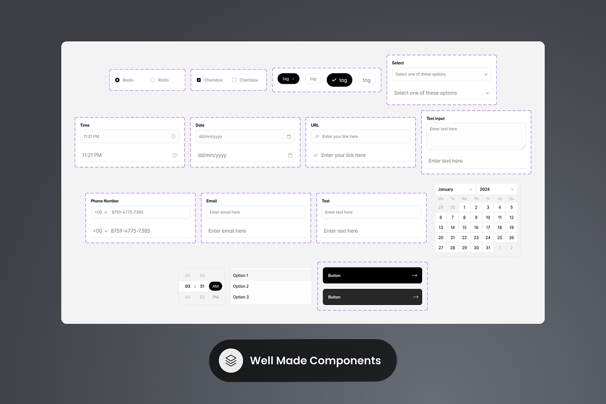 Form Builder - Figma Optimized UI, an UI Kit Template by SLAB! Design (Photo 2 of 3)