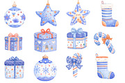 Watercolor Polar Bear Christmas, an Illustration by Designworld (Thumbnail 2 of 4)