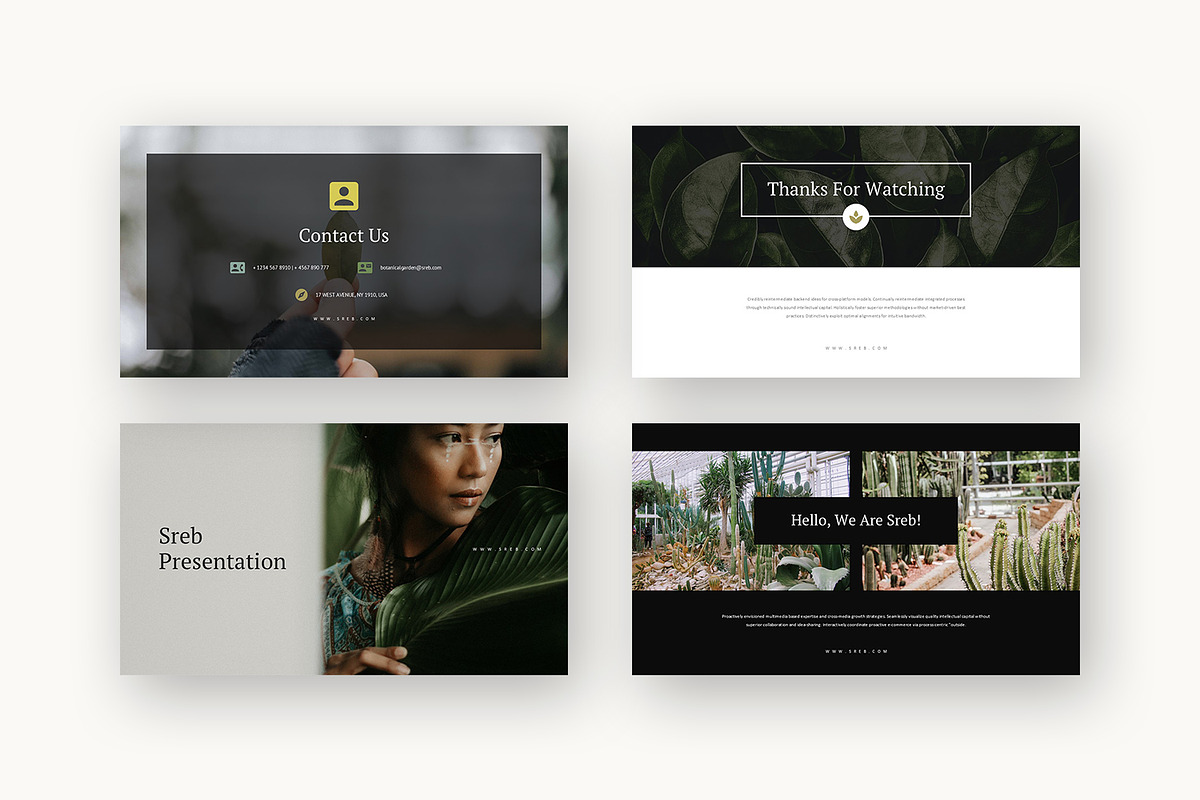 Sreb : Garden Service Google Slides, a Presentation Template by Punkl Camp (Photo 9 of 16)
