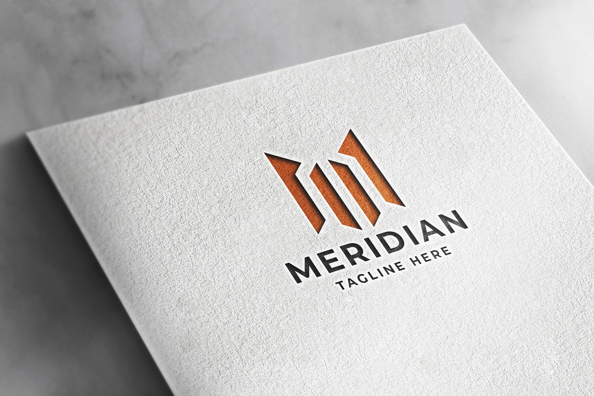 Meridian Letter M Logo Pro Template, a Branding & Logo Template by ...