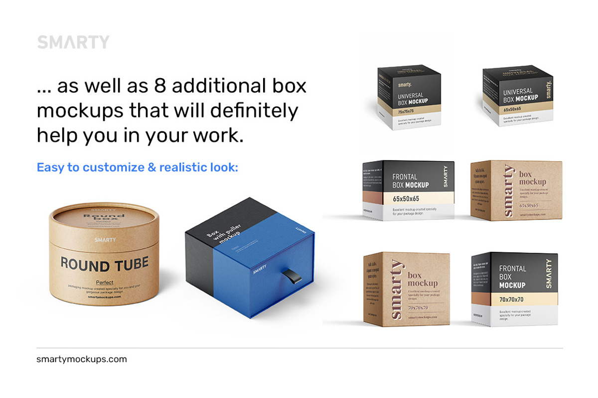 Cosmetic jar mockups bundle, a Packaging Mockup by Smarty Mockups (Photo 25 of 28)