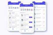 Civan - Find Doctor App UI Kit, an App Template by Betush (Thumbnail 3 of 6)
