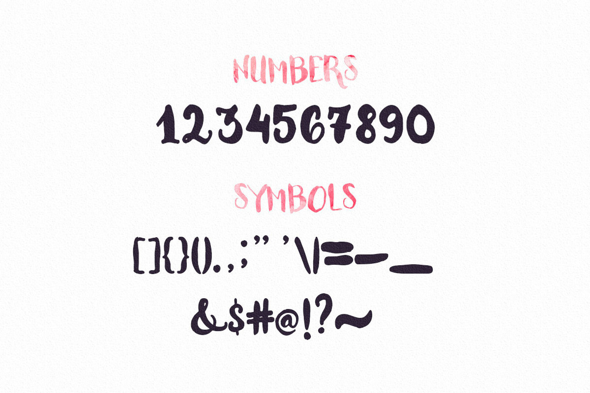 Watercolor Kit Styles + Typeface, a Script Font by JasGraphicTools (Photo 19 of 24)