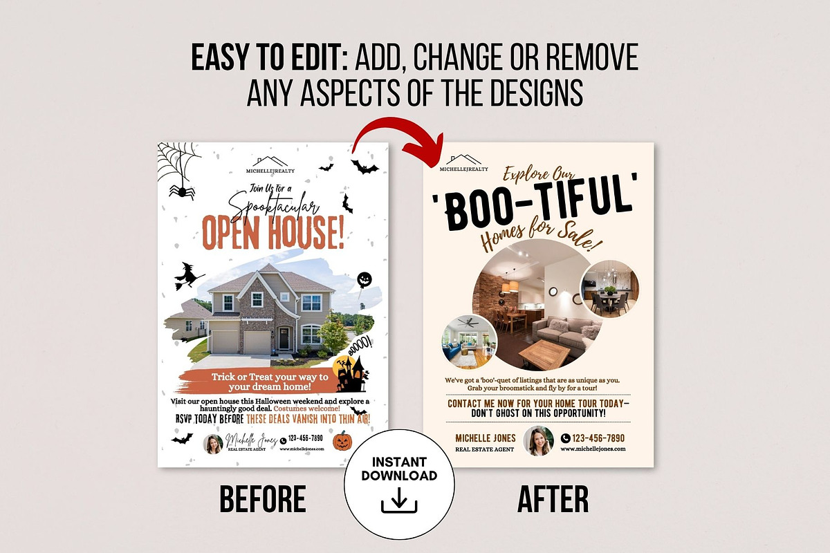 Real Estate Open House Halloween preview 2
