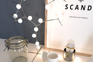 Scandi - Christmas Decoration Set 01