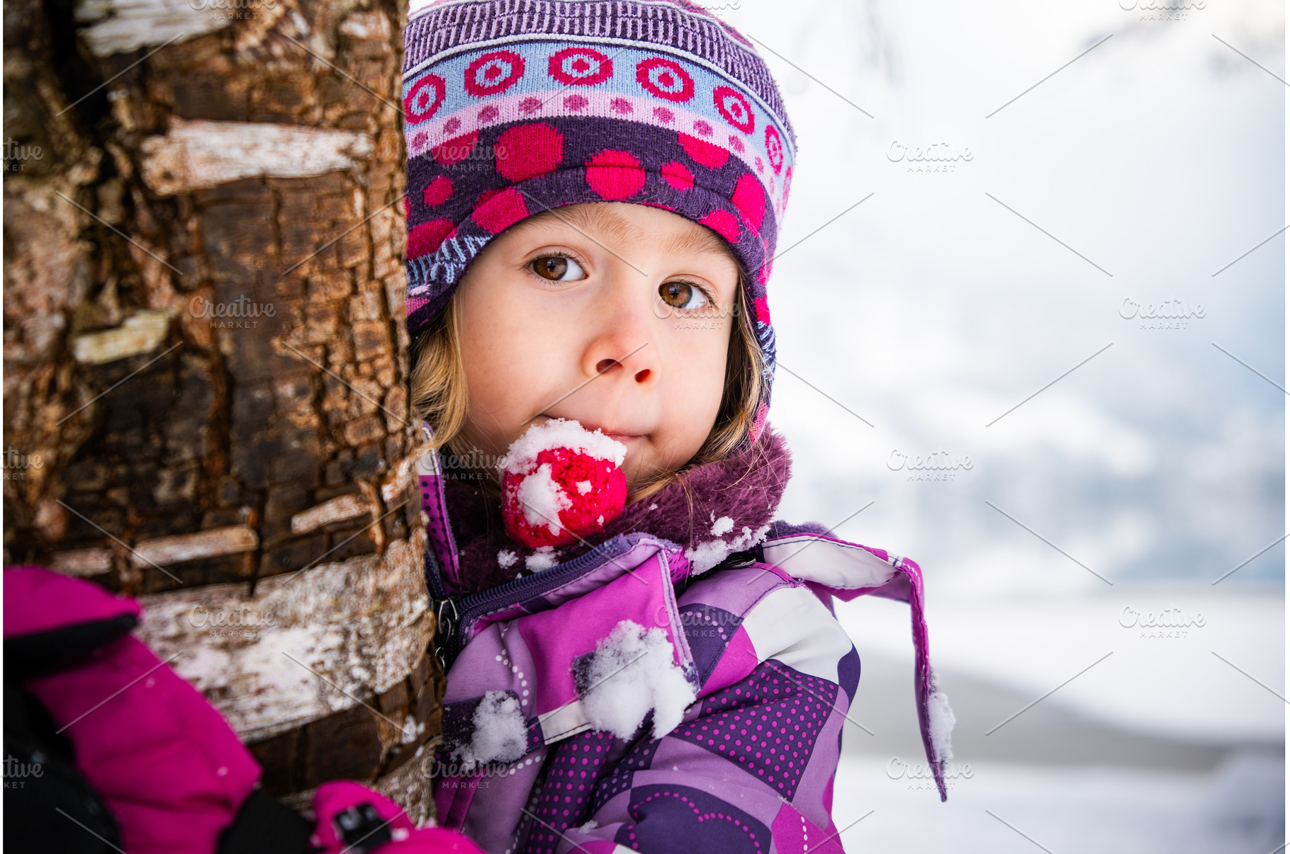 Preschool kid Winter, a Person Photo by MadPhotos