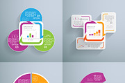 Set of infographics, a Graphic by Mechik (Thumbnail 3 of 19)
