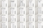 25 Daily Hand Drawn Planners, a Templates & Theme by Character (Thumbnail 8 of 8)
