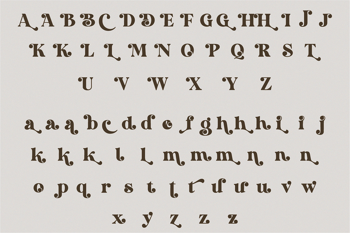 Dakosta | Retro Serif Typeface, a Serif Font by MchCrafter (Photo 14 of 15)