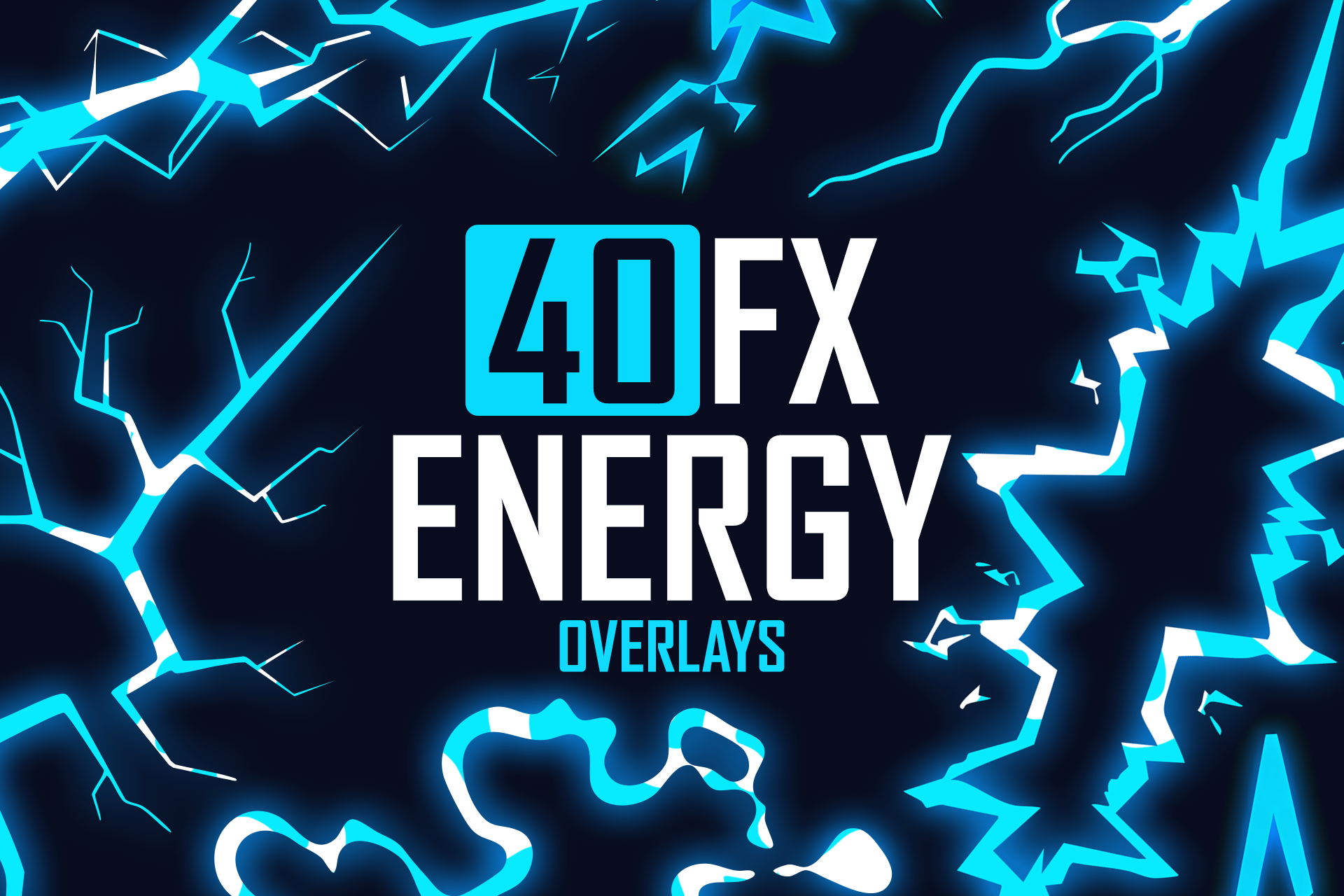 40 Energy Effect Overlays, a Texture Graphic by iHemalaya