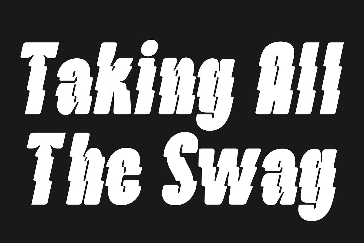Wadeline Rippled, a Sans Serif Font by Craft Supply Co. (Photo 4 of 8)