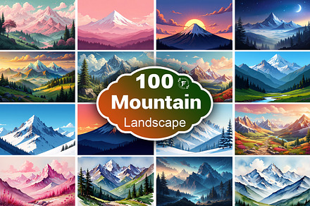 Mountain Background, a Wallpaper Graphic by Forhadx5