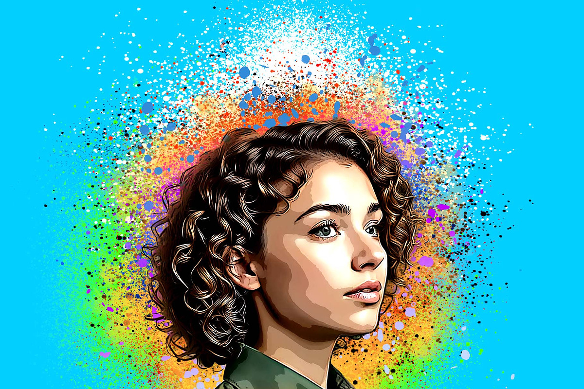 Spray Art Photoshop Action, an Action Add-On by MRI STUDIO (Photo 10 of 14)
