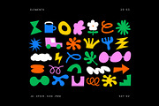 Colorful Doodle Elements, an Object Graphic by Léo Alexandre (Thumbnail 3 of 16)
