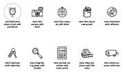 Retro & modern equipment Icon Set, an Outline Icon by Nurlan's shop (Thumbnail 3 of 4)