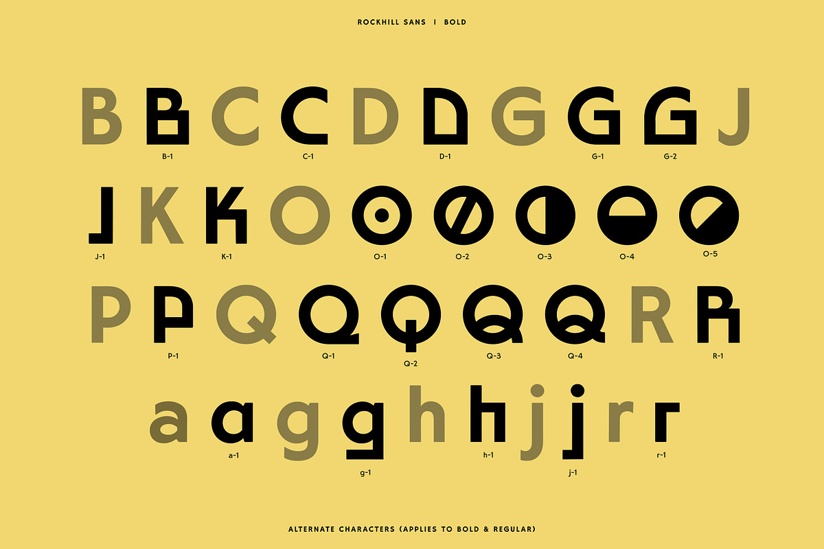 Rockhill Sans: A Diverse Sans Serif, a Sans Serif Font by Bnick (Photo 9 of 23)