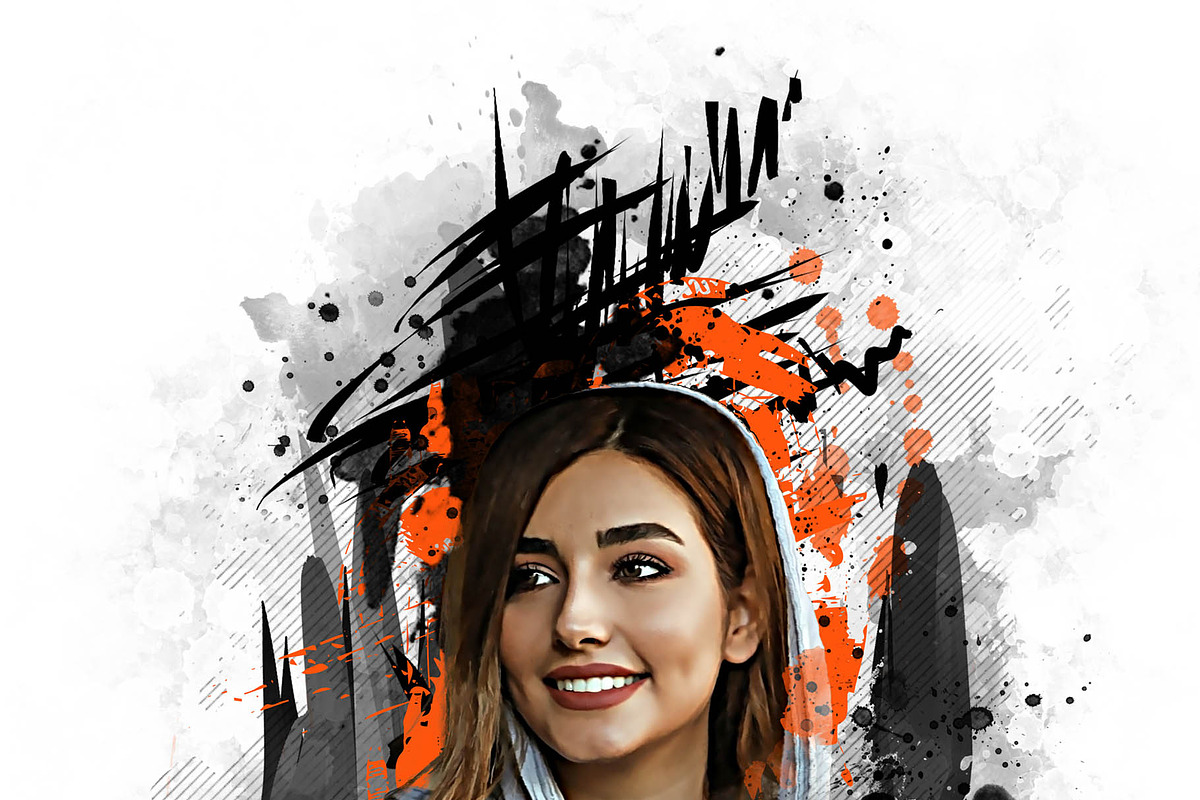 Hand Watercolor Painting Effect, an Action Add-On by Photoshop Action (Photo 7 of 13)
