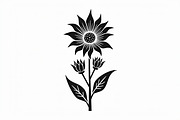 Black Floral Silhouette Set, an Illustration by balal (Thumbnail 13 of 21)