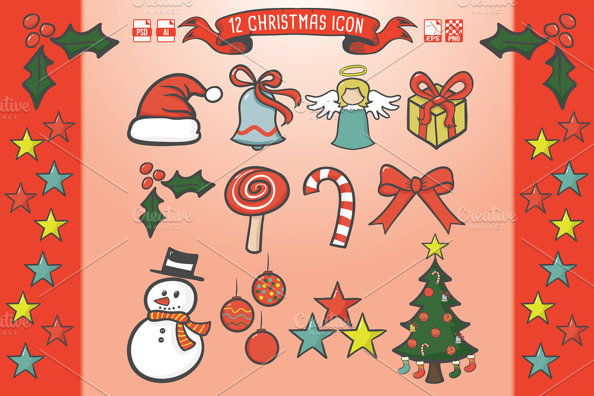 12 Christmas Icon, an Icon by LTNG STUDIO (Photo 1 of 2)