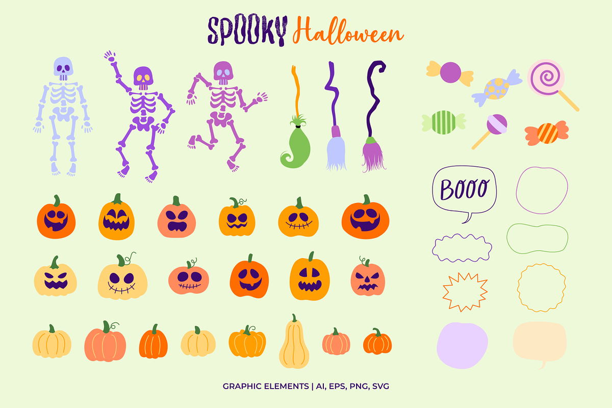 Spooky Halloween - Cards & Patterns, a Pattern Graphic by LiSA Creative Mood (Photo 5 of 11)