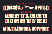 Snowman Varsity - Condensed Slab, a Slab Serif Font by Pian45 Studio (Thumbnail 8 of 8)
