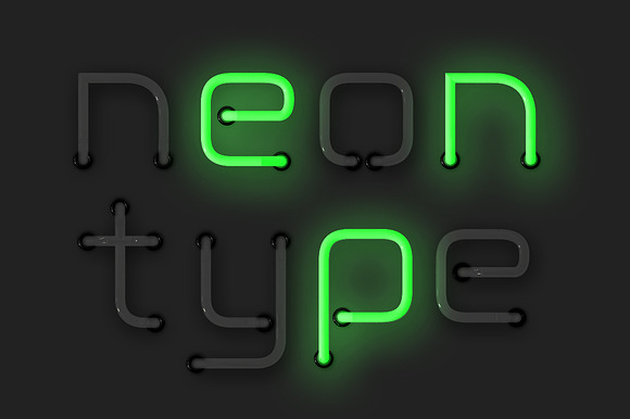 Neon Alphabet preview 6