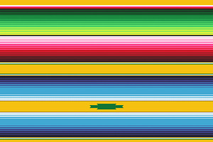 Vector Mexican Blanket Stripes