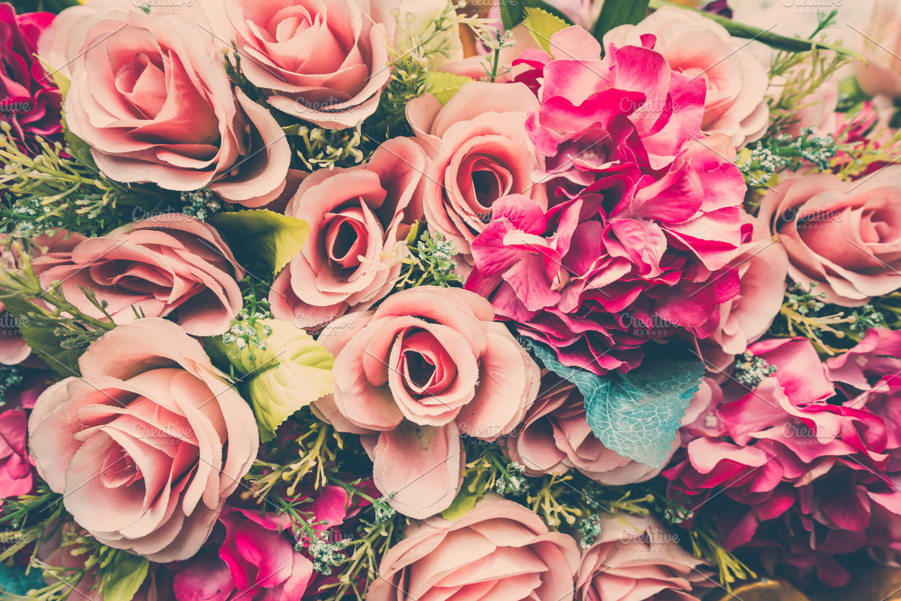 Bouquet rose flower close up stock photo containing abstract and arrangement, a Beauty & Fashion Photo by Pushish Images