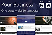 Your Business | Website template, a HTML Template by SD Themes (Thumbnail 1 of 4)