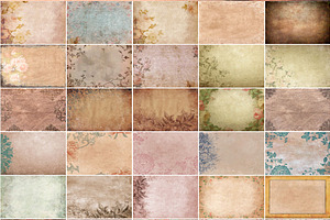 Vintage Backgrounds & Overlays