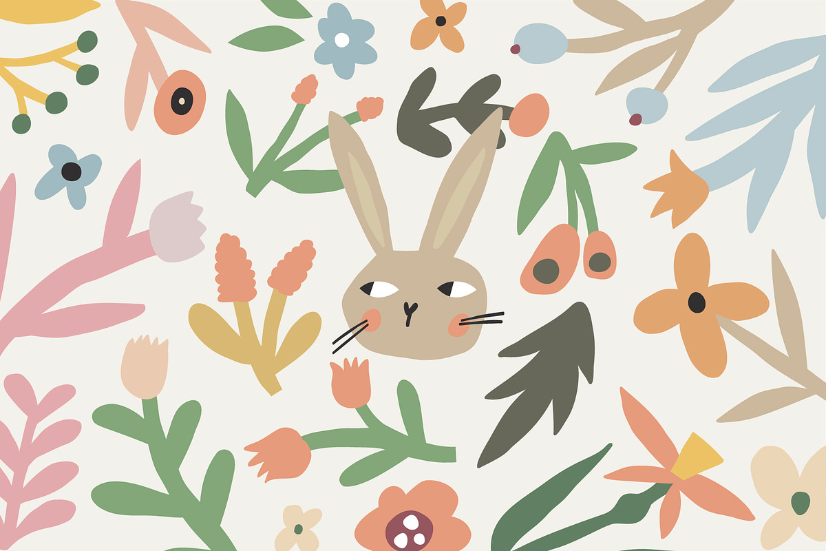 Easter | 490 hand drawn elements, a Seasonal Illustration by Olia (Photo 13 of 13)