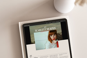 Scarlett Showit Website Template