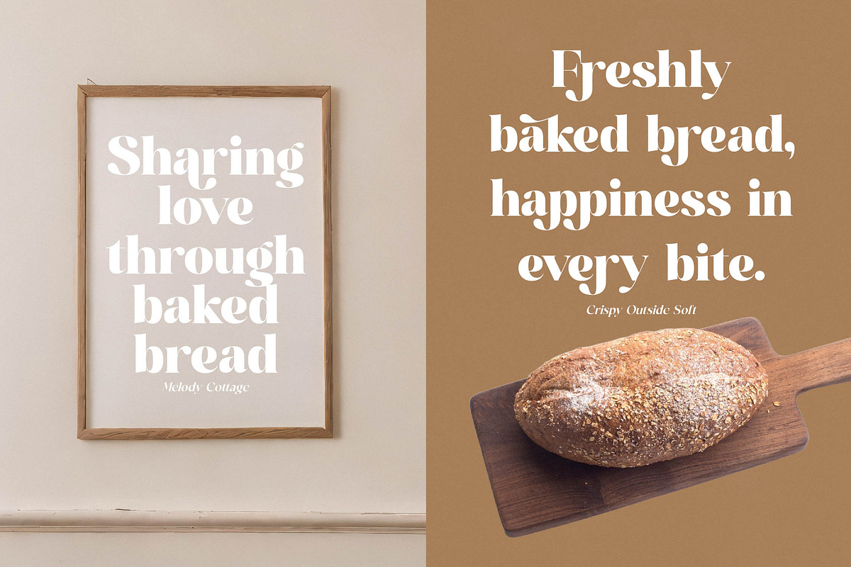 Melody Cottage Modern Bold Serif, a Serif Font by timelesstype.co (Photo 3 of 20)