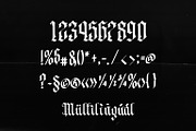 Black Ronge - Blackletter Font, a Blackletter Font by Kincrev Studio (Thumbnail 6 of 6)