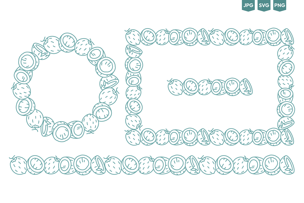 Tropical Doodles, Vector Set, a Decorative Illustration by Ilia Design (Photo 9 of 11)
