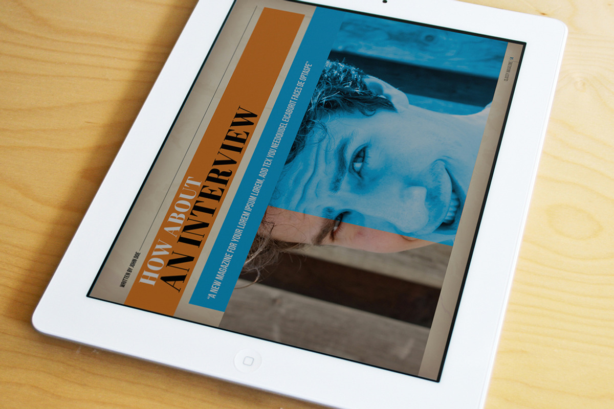 Classy MGZ for Tablet, a Magazine Template by Luuqas Design (Photo 4 of 6)