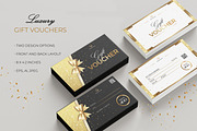 Luxury Gift Voucher Templates, a Templates & Theme by Hanna's ArtLab (Thumbnail 1 of 2)