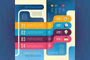 Info graphic templates., a Brochure Template by Radoman (Thumbnail 5 of 7)