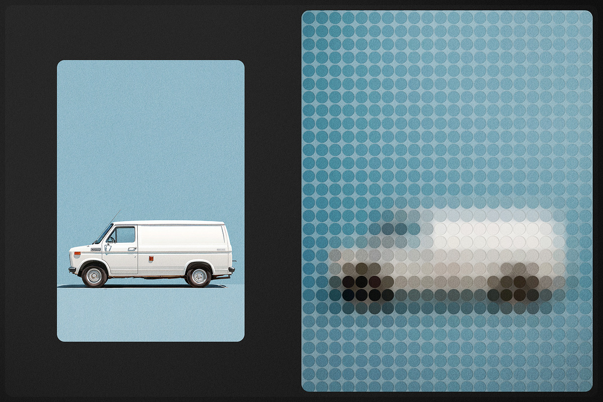 Pop Mosaic Photo Effect, a Layer Style Add-On by Milka (Photo 2 of 6)