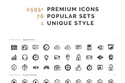 ENTIRE SKETCH ICON COLLECTION: 2595+, an Outline Icon by IconUncle (Thumbnail 2 of 8)