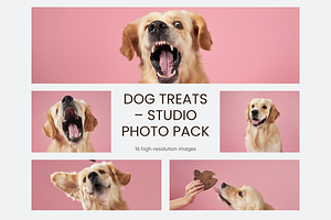 Dog Treats Studio Photo Pack – 16ph