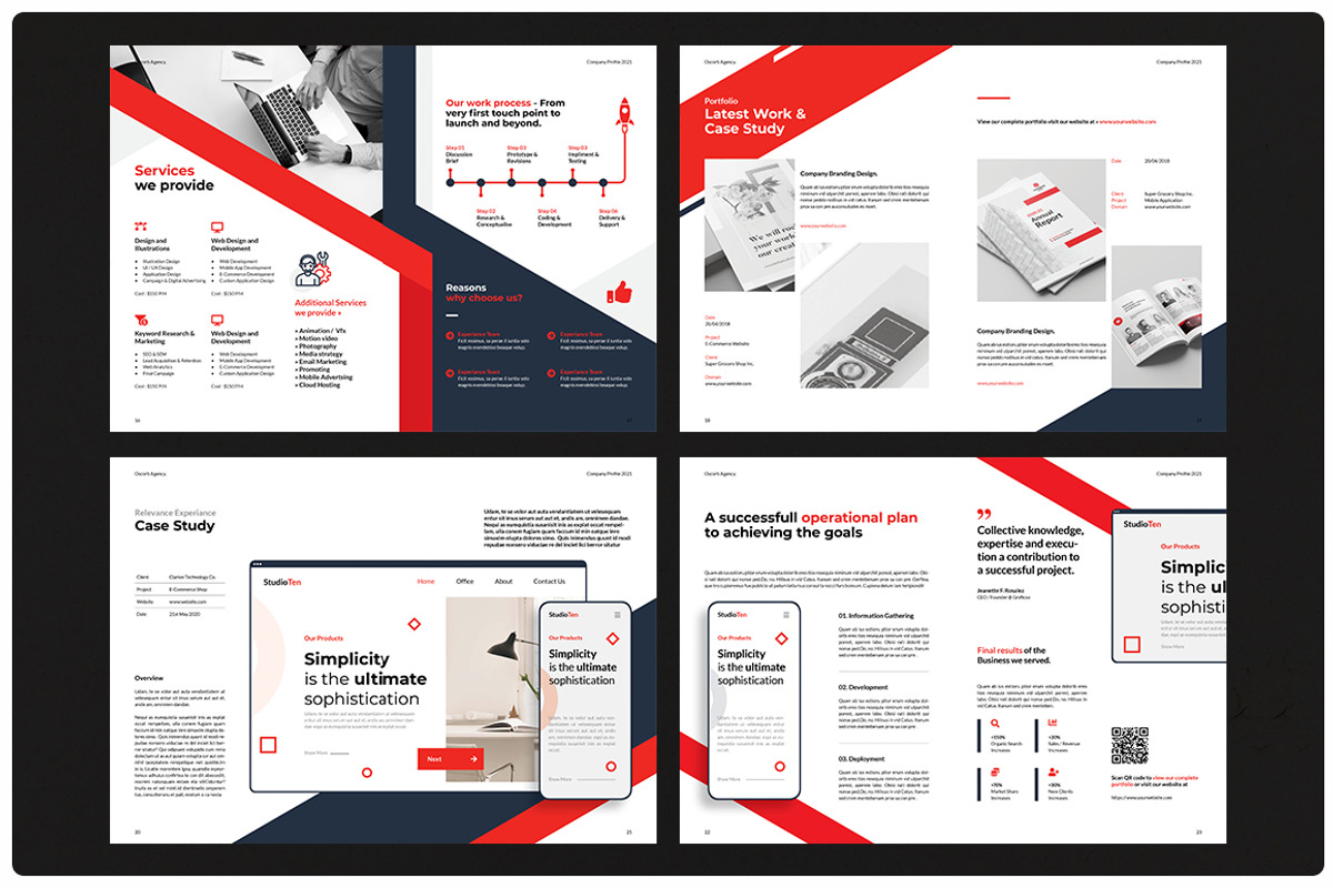 Company Profile Brochure, a Brochure Template by StudioGraficso (Photo 8 of 10)