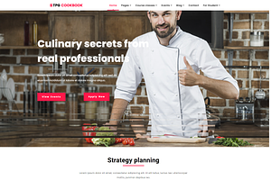 TPG CookBook - Book WordPress Theme