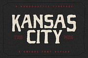 Kansas City - Font Family, a Font by Millieangelo (Thumbnail 1 of 9)