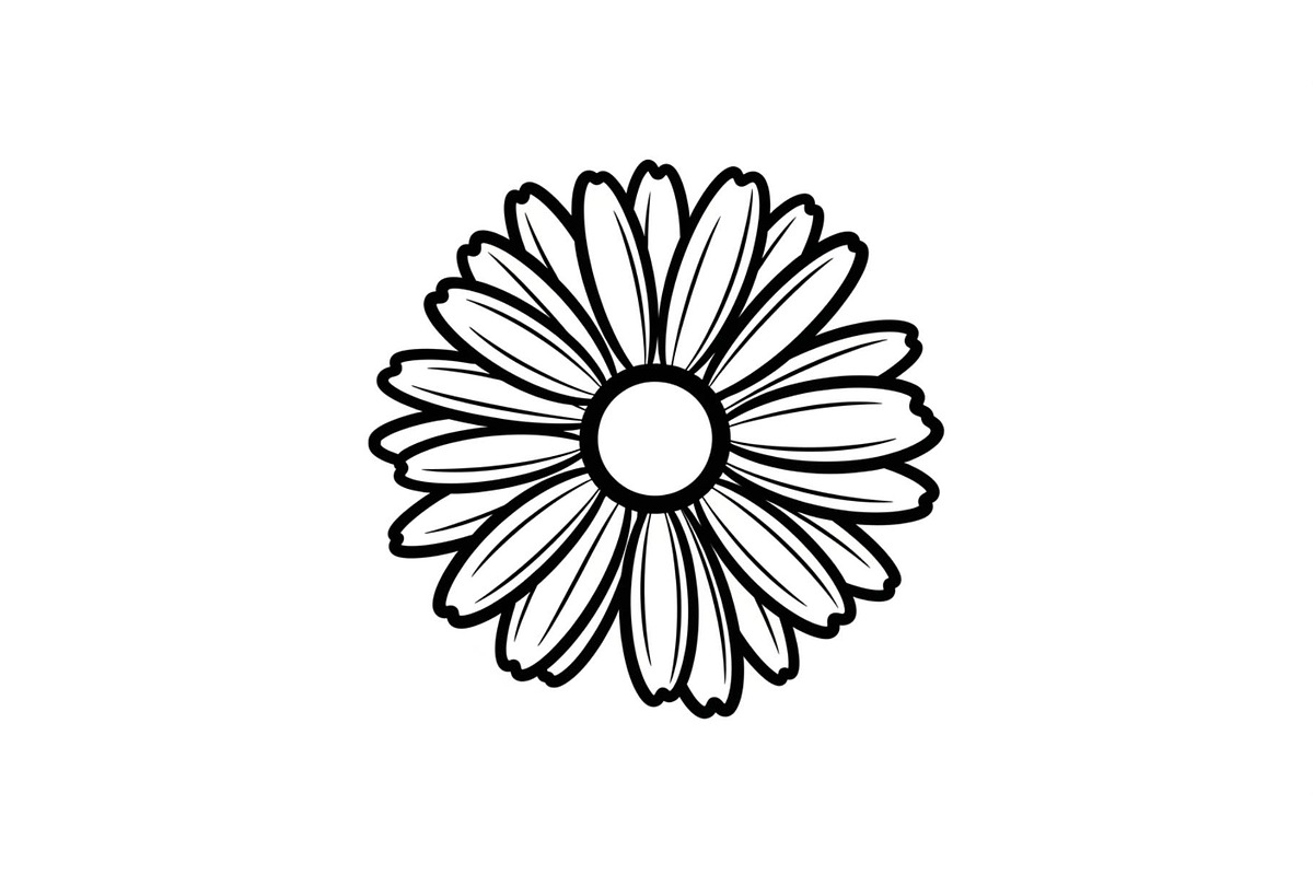 Daisy Flower Line Art Vector Bundle0, an Illustration by jahid234 (Photo 18 of 51)