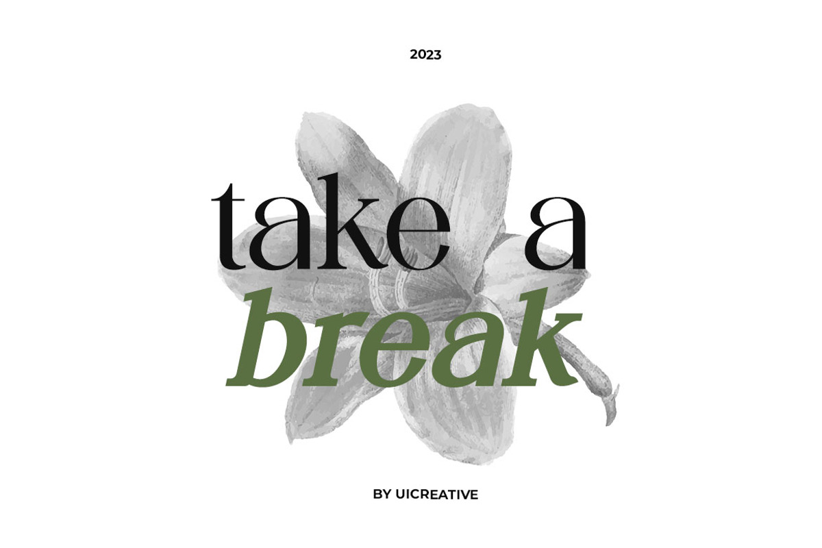 Grandiosity Elegant Serif Font, a Serif Font by UICreative (Photo 5 of 13)