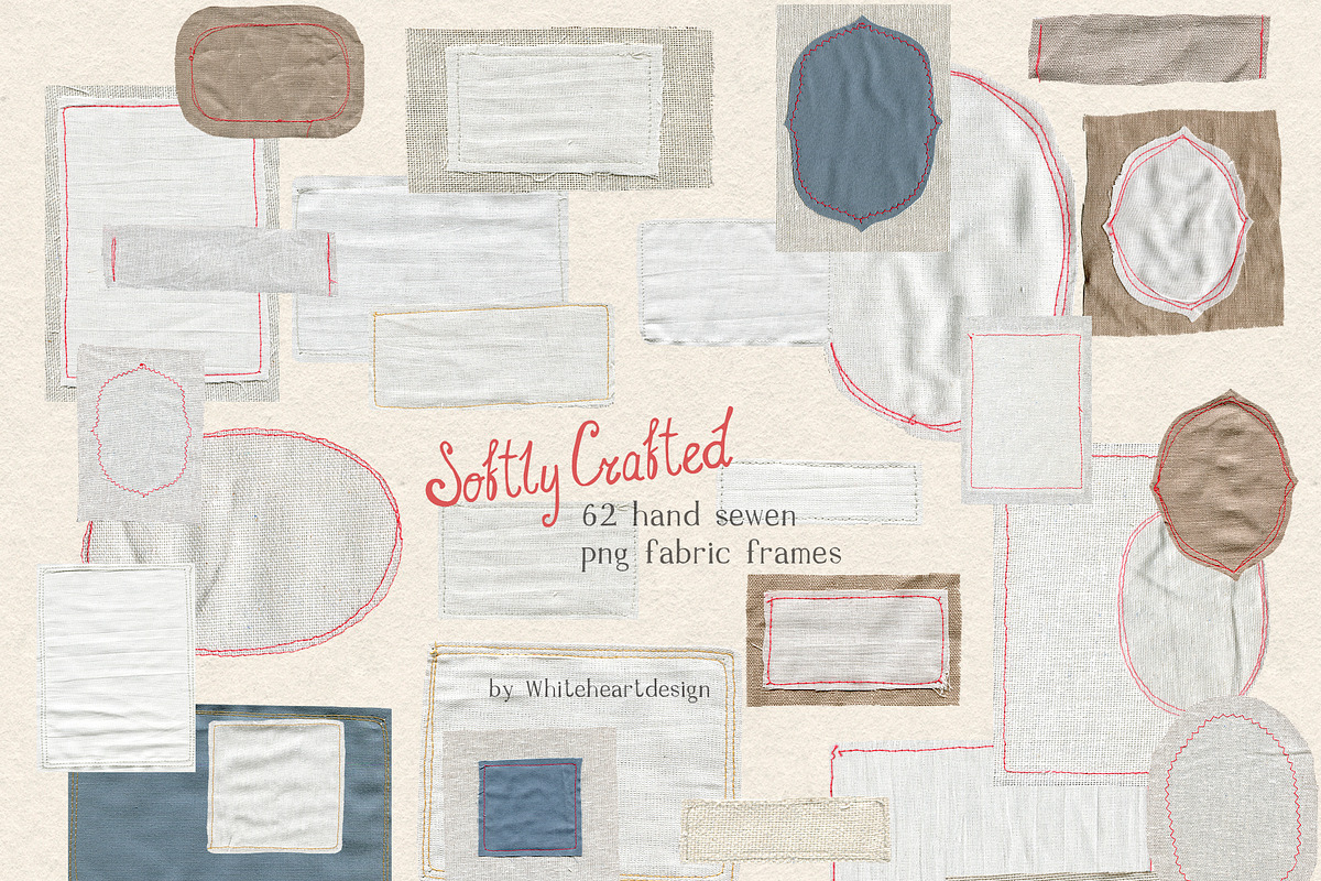Fabric Patches & Background Textures, a Background Graphic by whiteheartdesign (Photo 3 of 20)